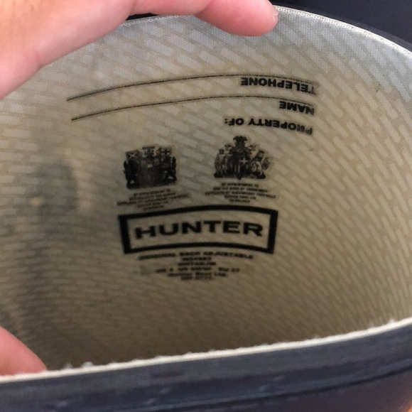 Hunter rain boots black - Picture 7 of 10